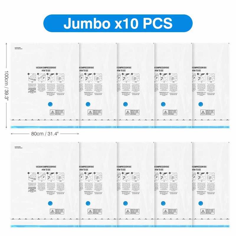 Premium Space-Saving Vacuum Bags™