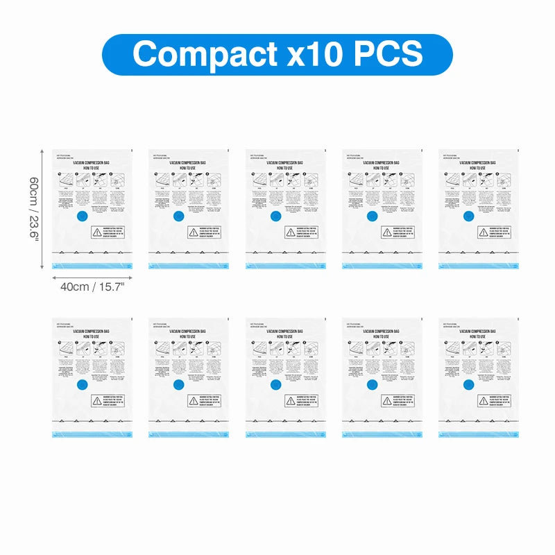 Premium Space-Saving Vacuum Bags™