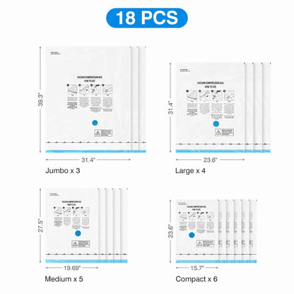 Premium Space-Saving Vacuum Bags™